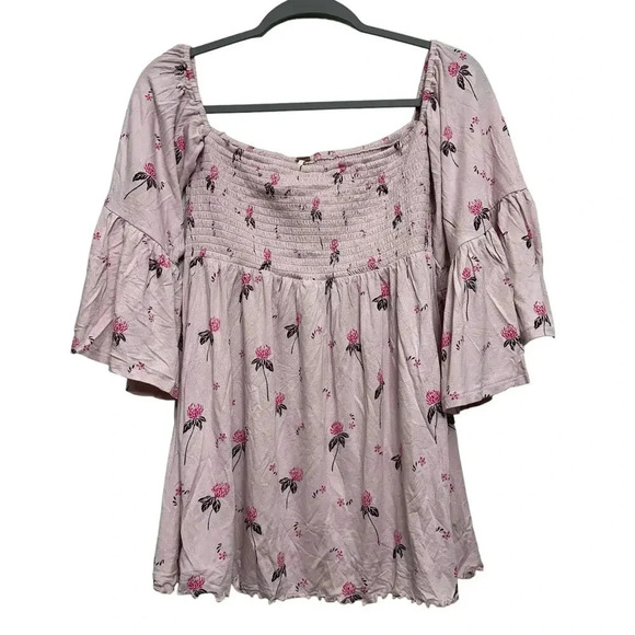 Free People Boho style Off Shoulder Lana Tunic. Size small - Picture 1 of 6